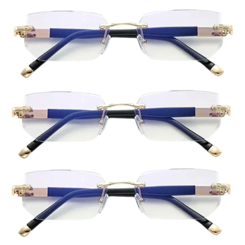 3x Clarity Blue Glasses